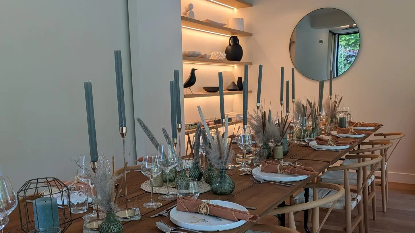 foto tafel gedekt feest