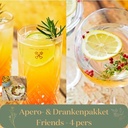 Apero- & drankenpakket friends - 4 pers