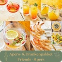 Apero- & drankenpakket - 8 personen